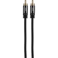 Main product image for Audtek SMC12 Premium Single 12 ft. RCA Audio Video Subwoofer Cable with Metal Shell181-953
